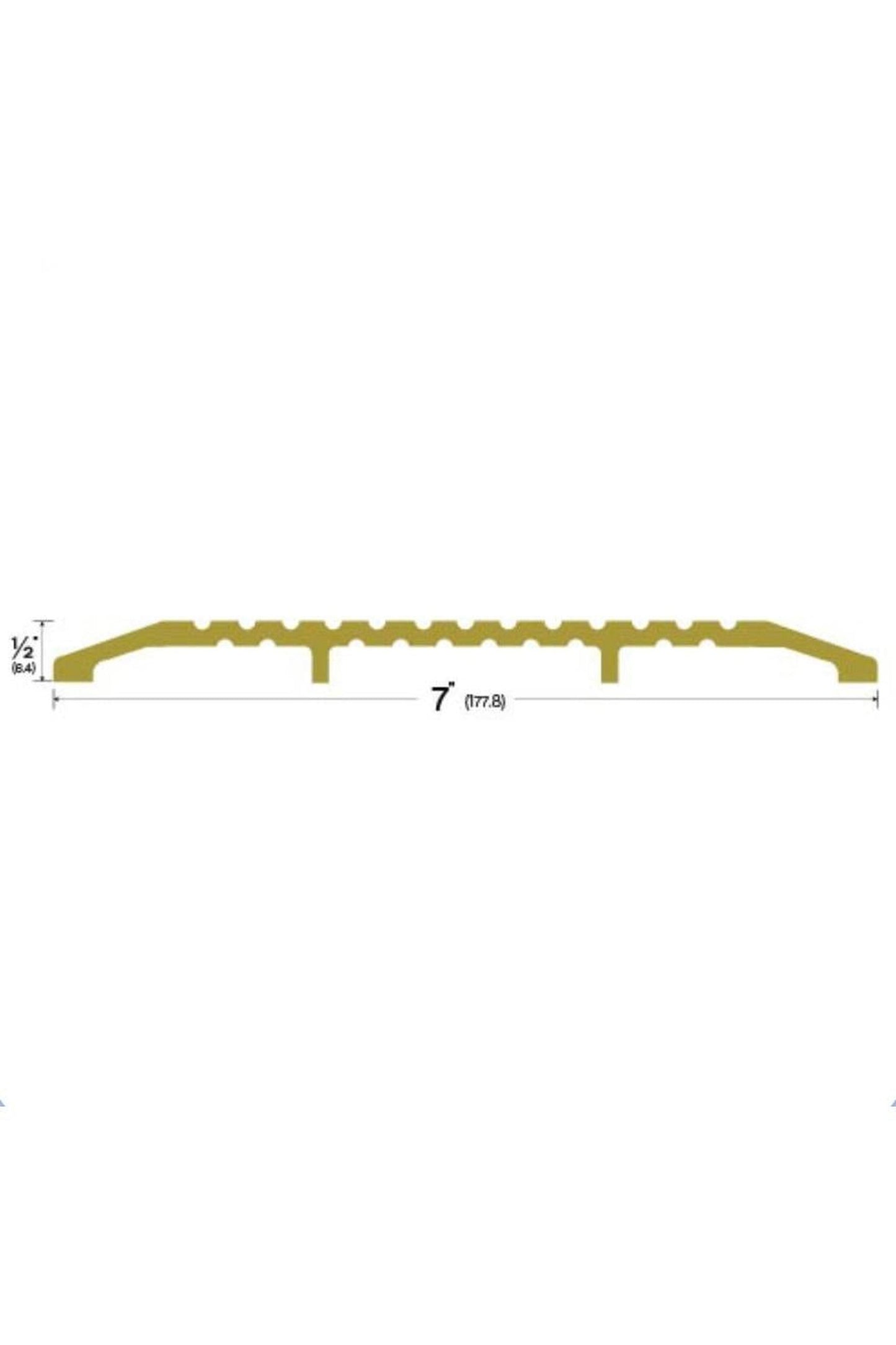 Bronze Saddle Thresholds - 4”; 8 feet