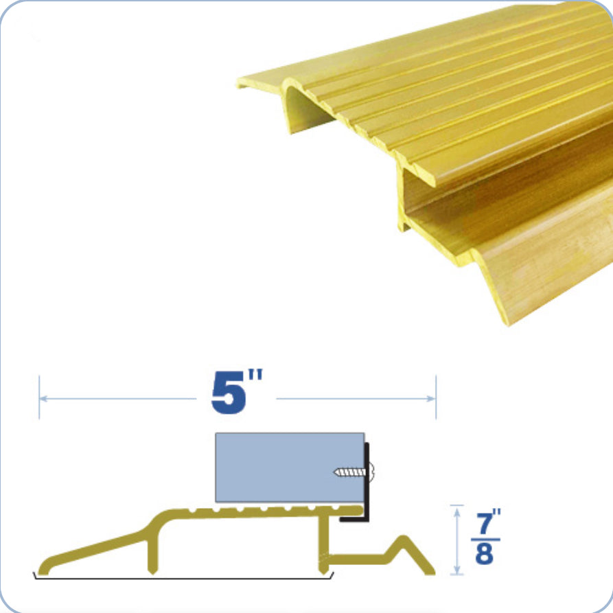 Classic Bronze Threshold Kit - Small (4.5”); 6 feet