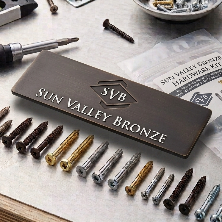 Replacement Screw for Sun Valley Bronze Door Hardware