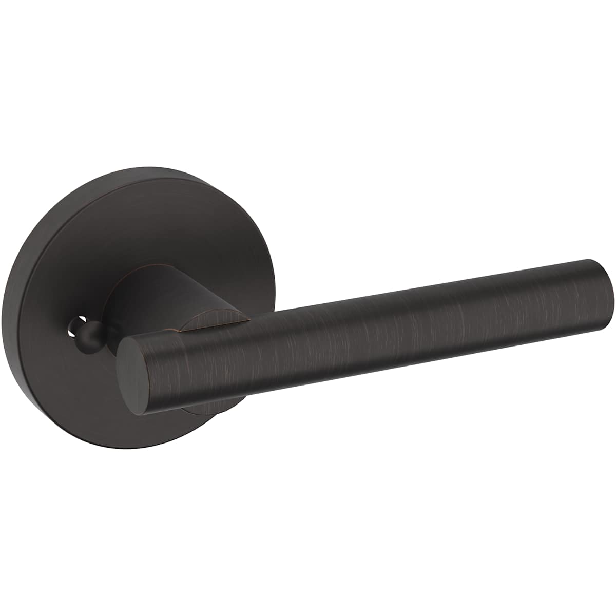 Estate 5137 Privacy Door Lever Set with 5046 Rose – Venetian Bronze