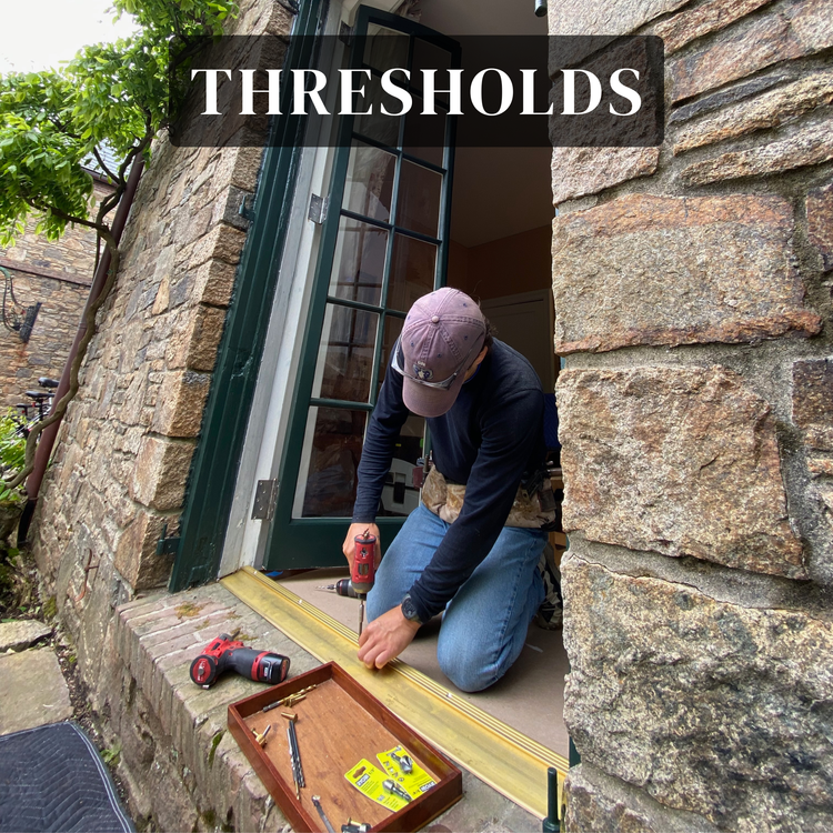 Interlocking Bronze Thresholds
