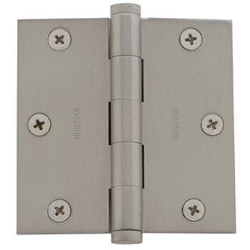 3-1/2 in. Square Corner Hinge - 076 - Lifetime (PVD) Graphite Nickel