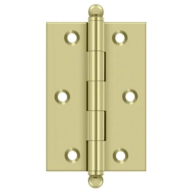 3x2 Solid Brass Hinge - US26D - Satin Chrome