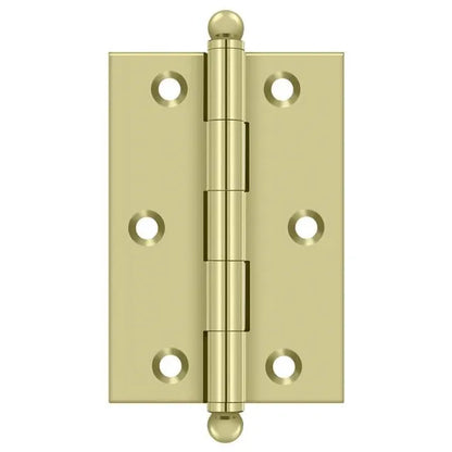 3x2 Solid Brass Hinge - US26D - Satin Chrome