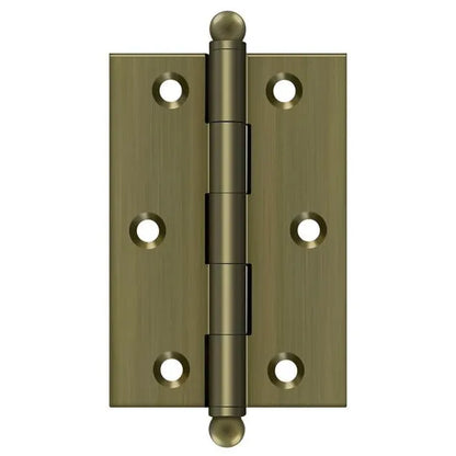 3x2 Solid Brass Hinge - US5 - Antique Brass