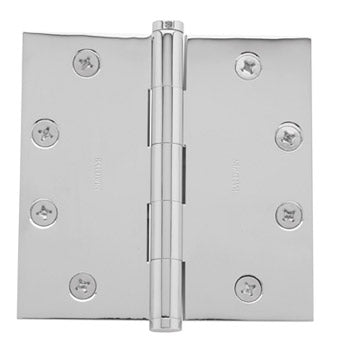 4-1/2 in. Square Corner Hinge - 056 - Lifetime (PVD) Satin Nickel
