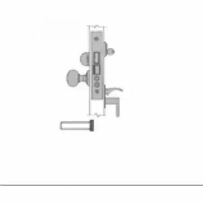 6320LS Thumbpiece x Lever Mortise Lock, 2-1/2" - LH — Left Hand