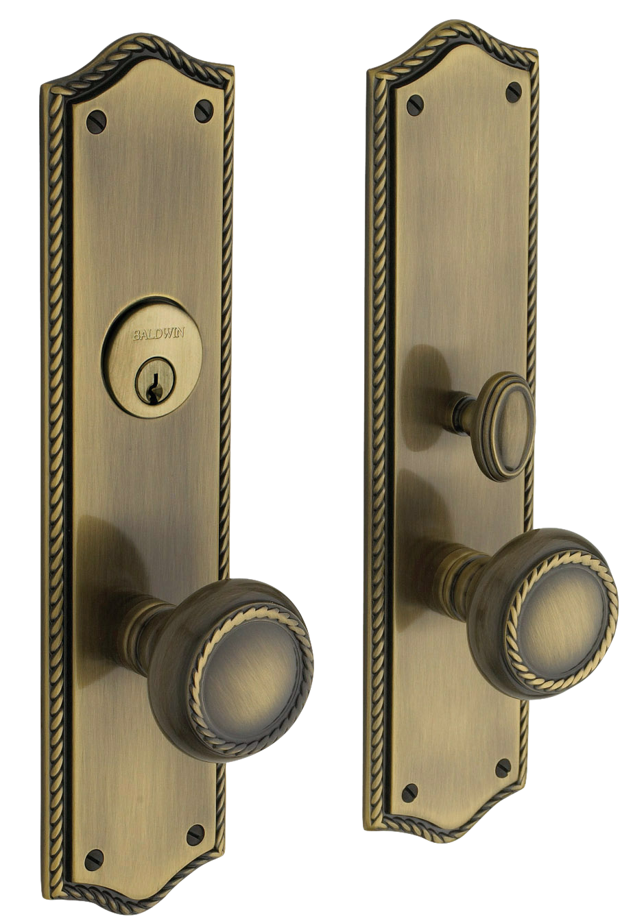 Baldwin Barclay Complete Mortise Entry Set with 5064 knob – product image 2