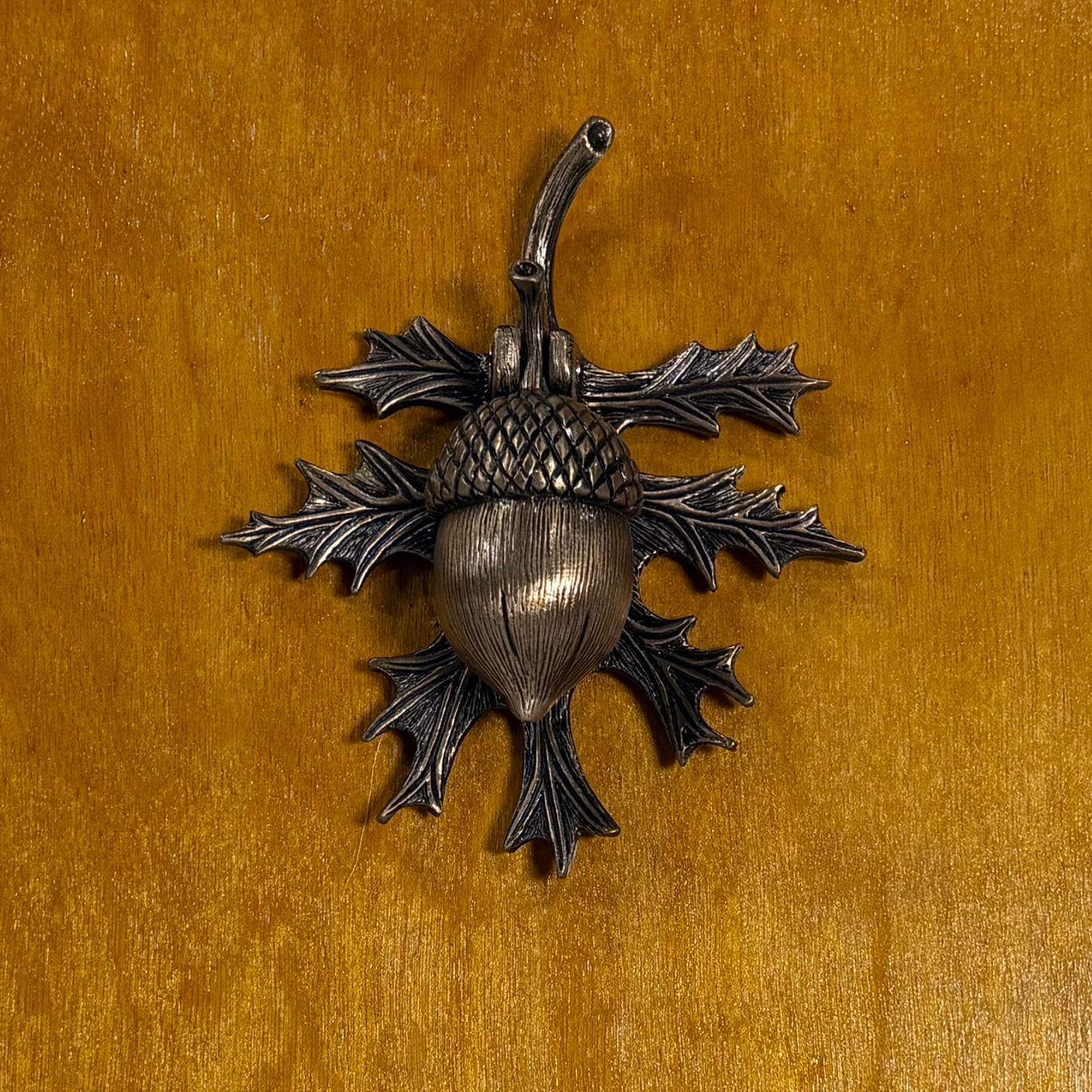 Bronze Oak Leaf & Acorn Doorbell