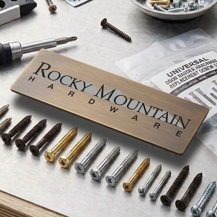 Replacement Screw for Rocky Mountain Hardware Door Hardware