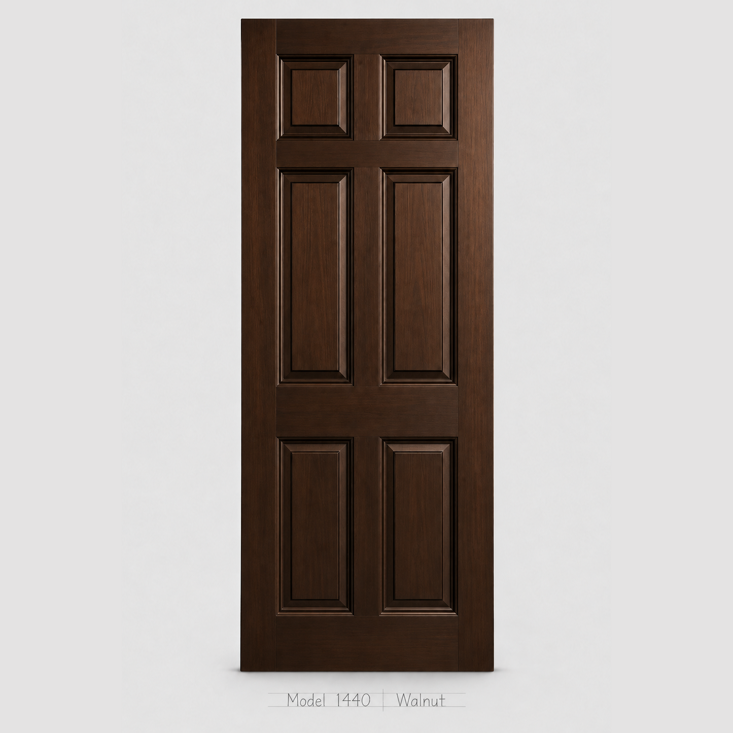 Model 1440 - Door Only; Bare Wood
