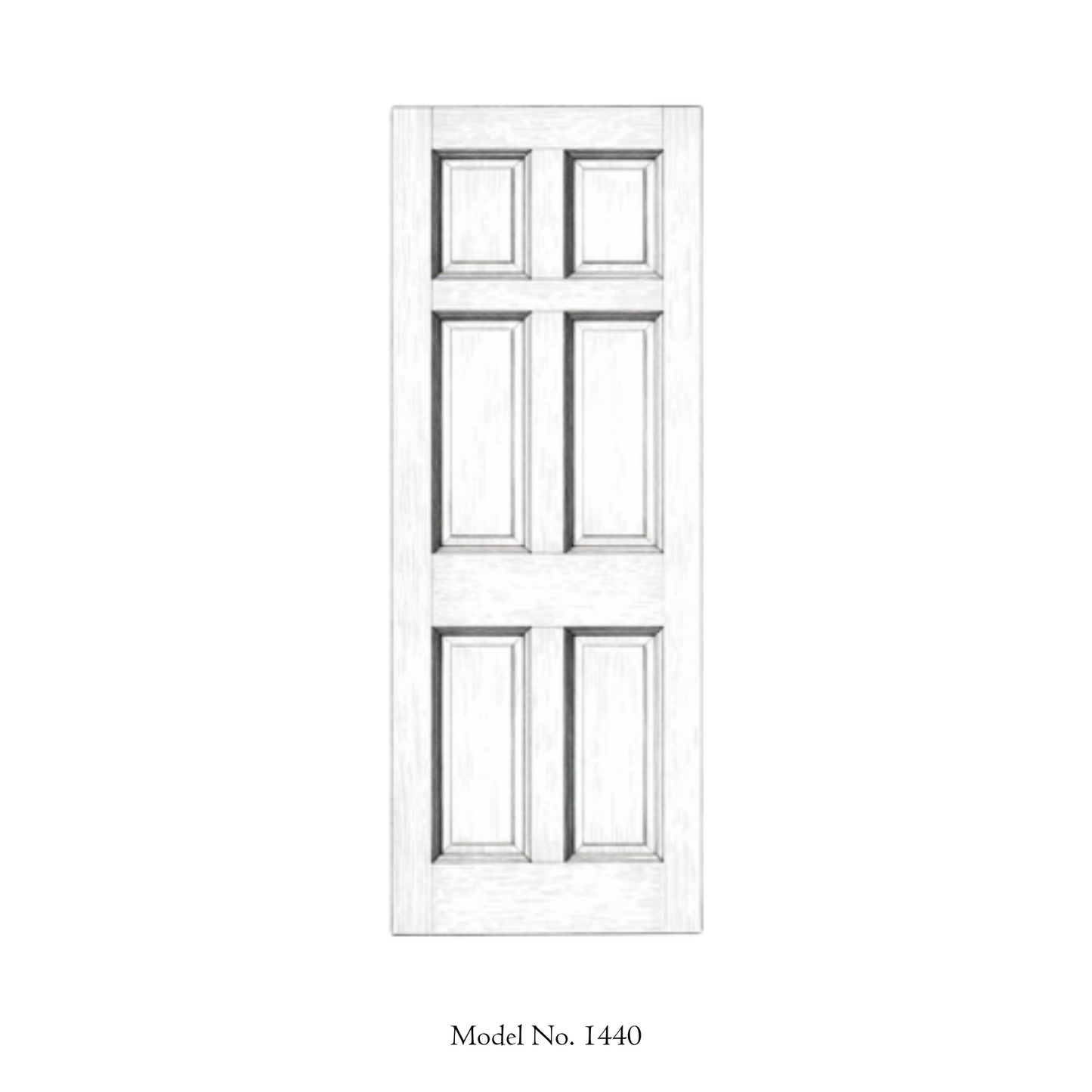 Model 1440 - Door Only; Custom Paint