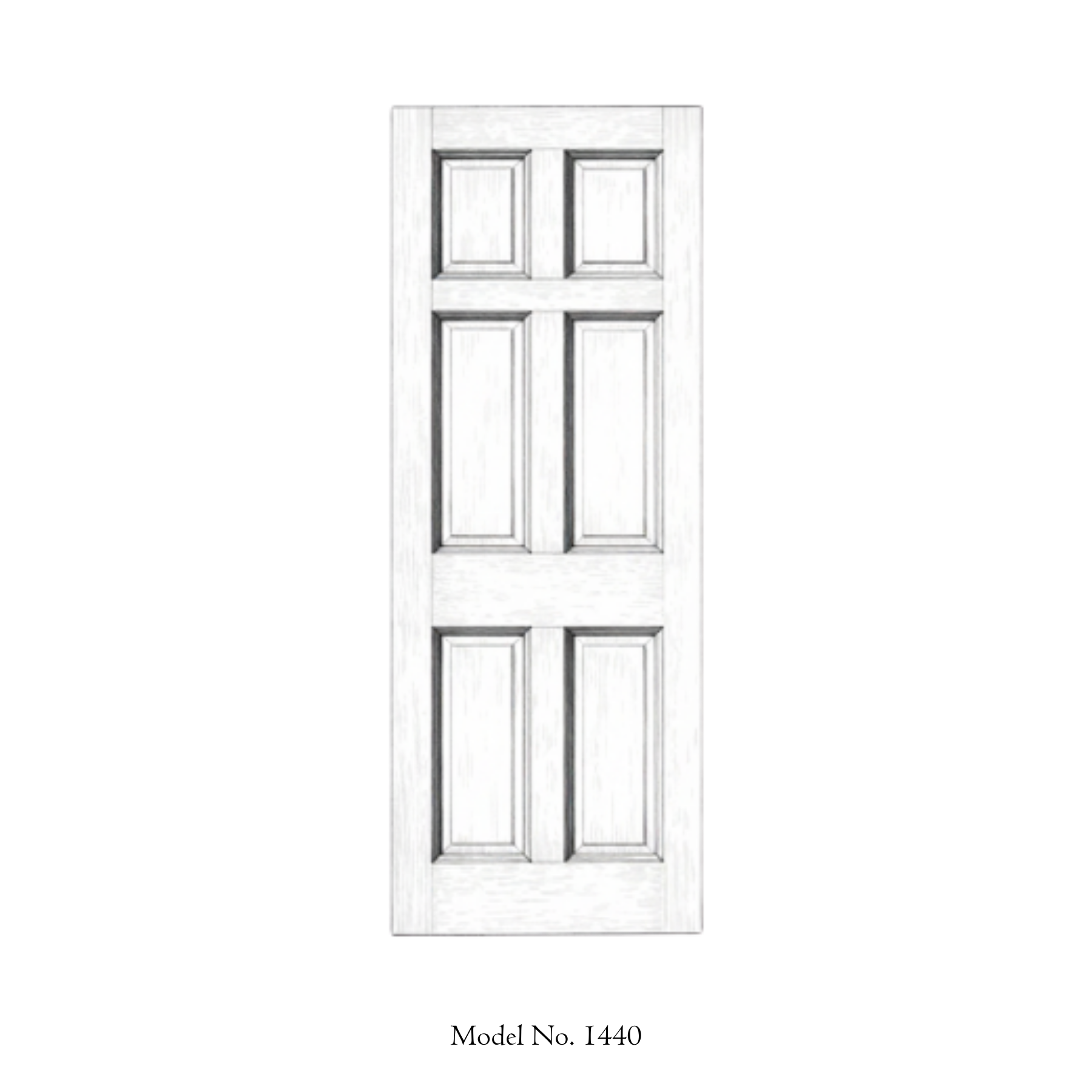 Model 1440 - Door Only; Custom Paint