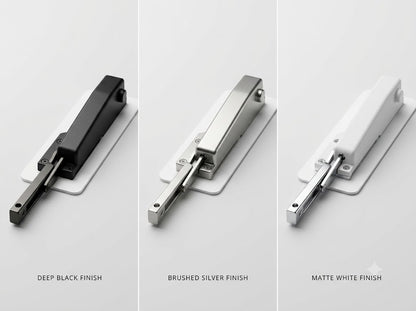 QUIETOUCH HOLD OPEN CLOSER - black