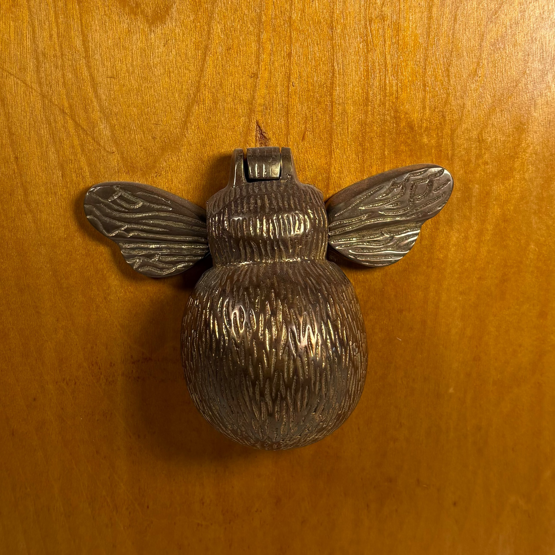 Solid Brass Bee Door Knocker