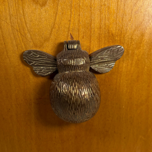 Solid Brass Bee Door Knocker