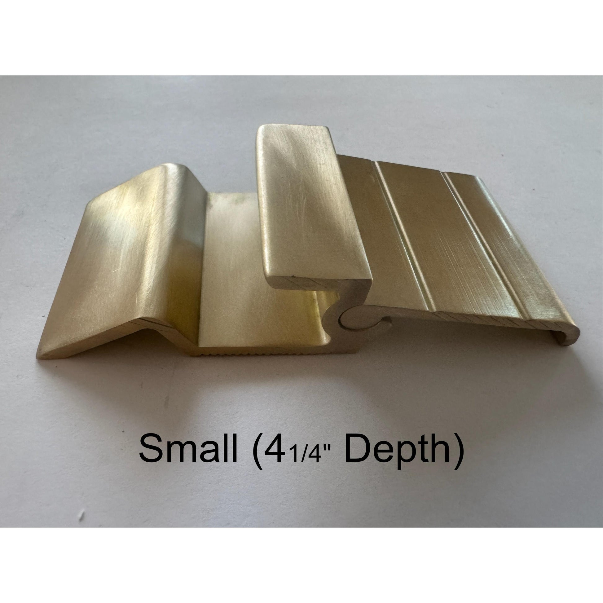 Standard Interlocking Bronze Threshold Kit - S (4 1/4" Depth); 4 feet