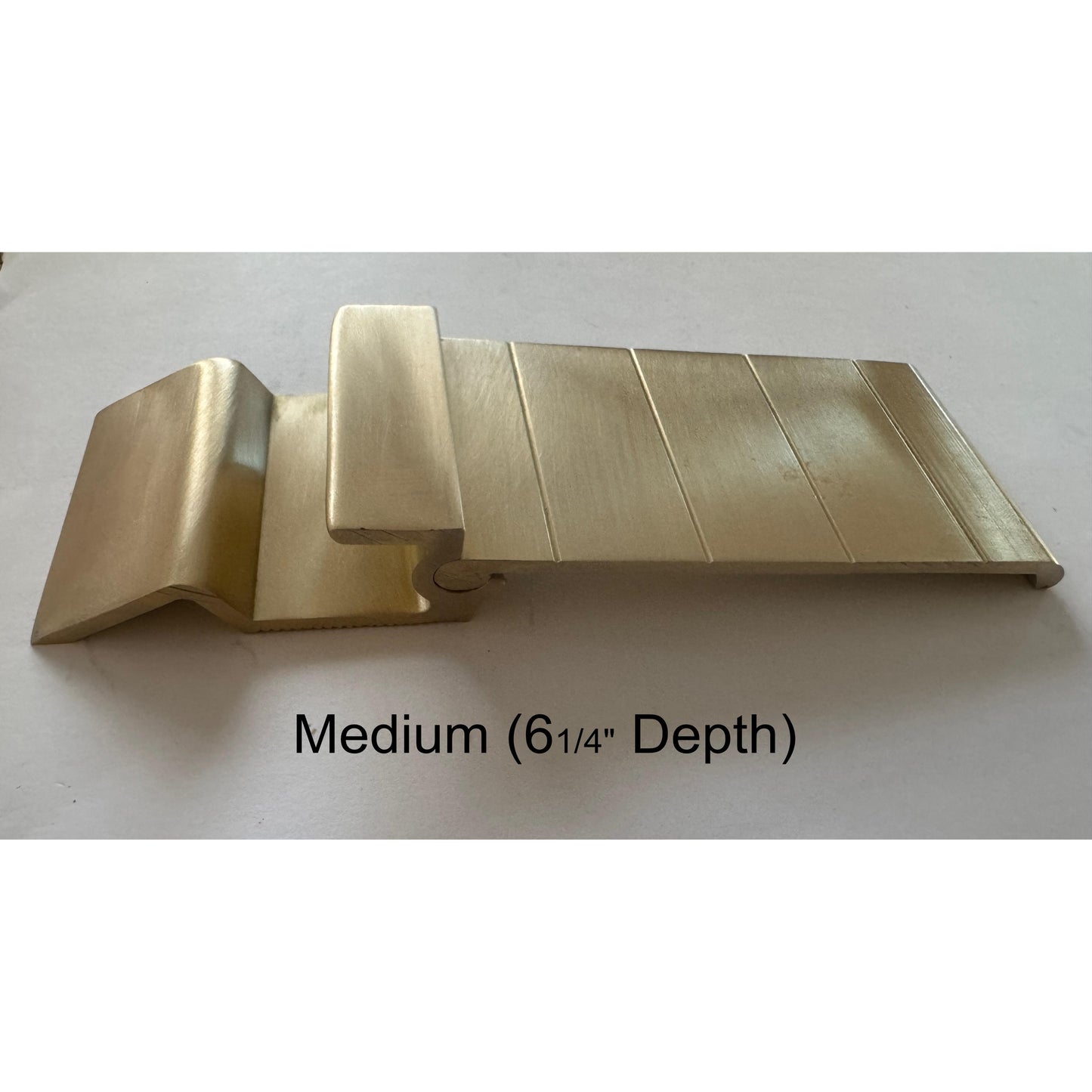 Standard Interlocking Bronze Threshold Kit - S (4 1/4" Depth); 5 feet