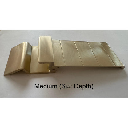 Standard Interlocking Bronze Threshold Kit - S (4 1/4" Depth); 5 feet