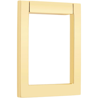 Baldwin 0183 Contemporary Door Knocker - Lifetime Satin Nickel