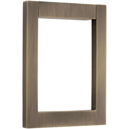 Baldwin 0183 Contemporary Door Knocker - Satin Black
