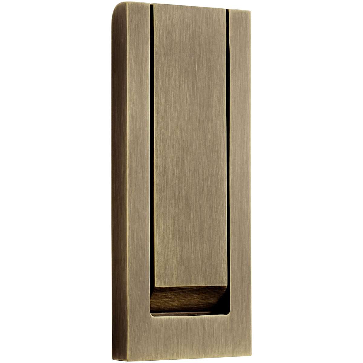 Baldwin 0184 Modern Door Knocker - Satin Black