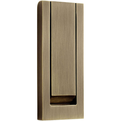 Baldwin 0184 Modern Door Knocker - Satin Black