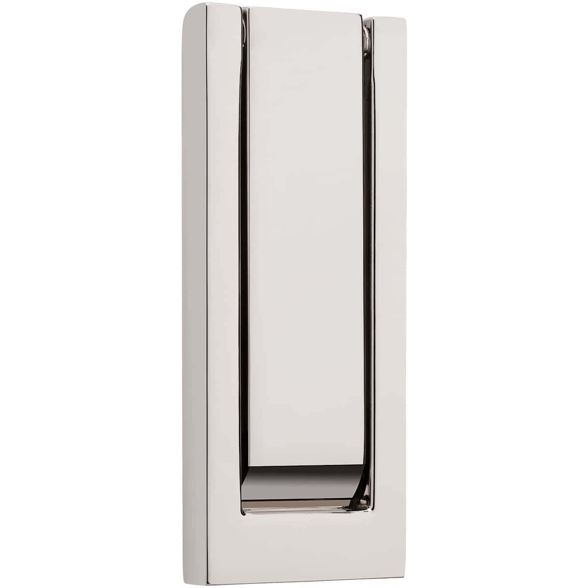Baldwin 0184 Modern Door Knocker - Lifetime Polished Brass