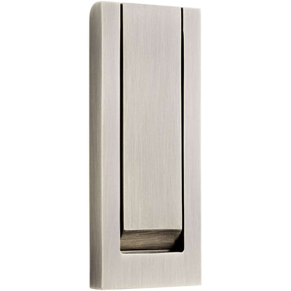 Baldwin 0184 Modern Door Knocker - Lifetime Satin Brass