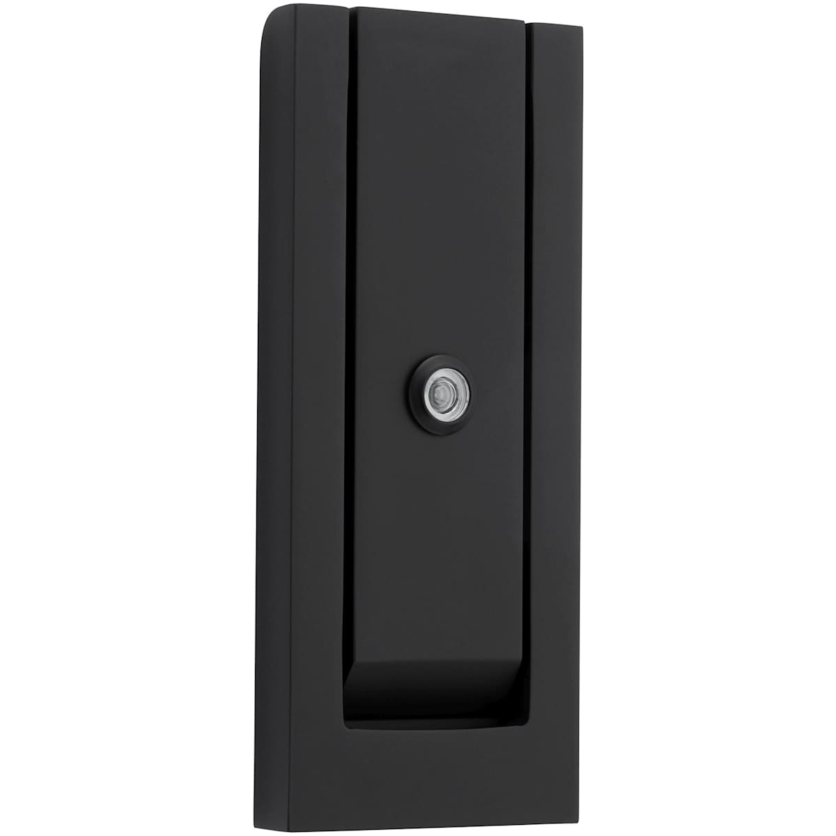 Baldwin 0185 Modern Door Knocker with Observascope - Polished Chrome