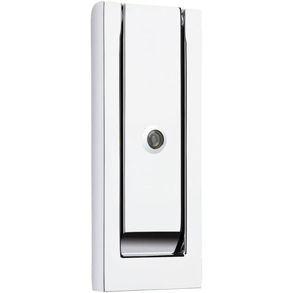 Baldwin 0185 Modern Door Knocker with Observascope - Oil Rubbed Bronze