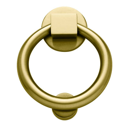 Baldwin 0195 Ring Door Knocker - Lifetime Graphite Nickel