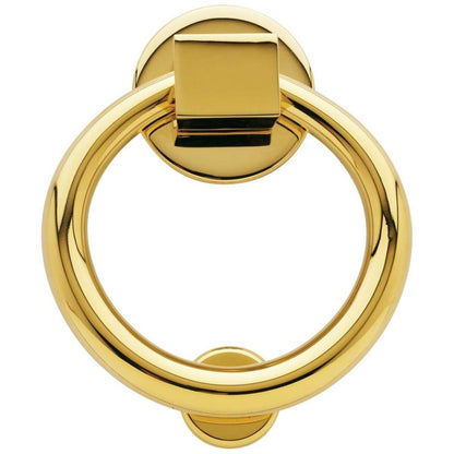 Baldwin 0195 Ring Door Knocker - Oil Rubbed Bronze