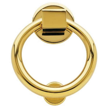 Baldwin 0195 Ring Door Knocker - Venetian Bronze