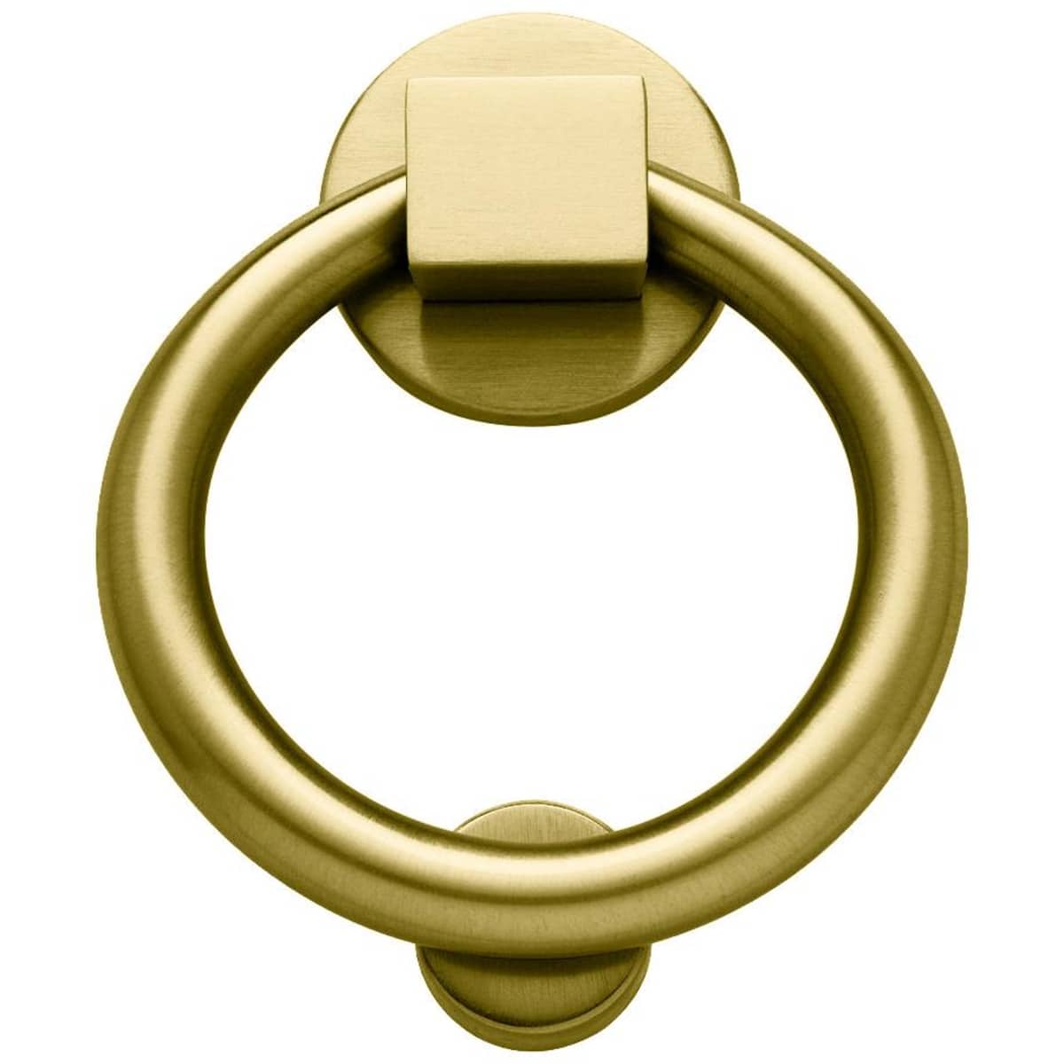 Baldwin 0195 Ring Door Knocker - Satin Black