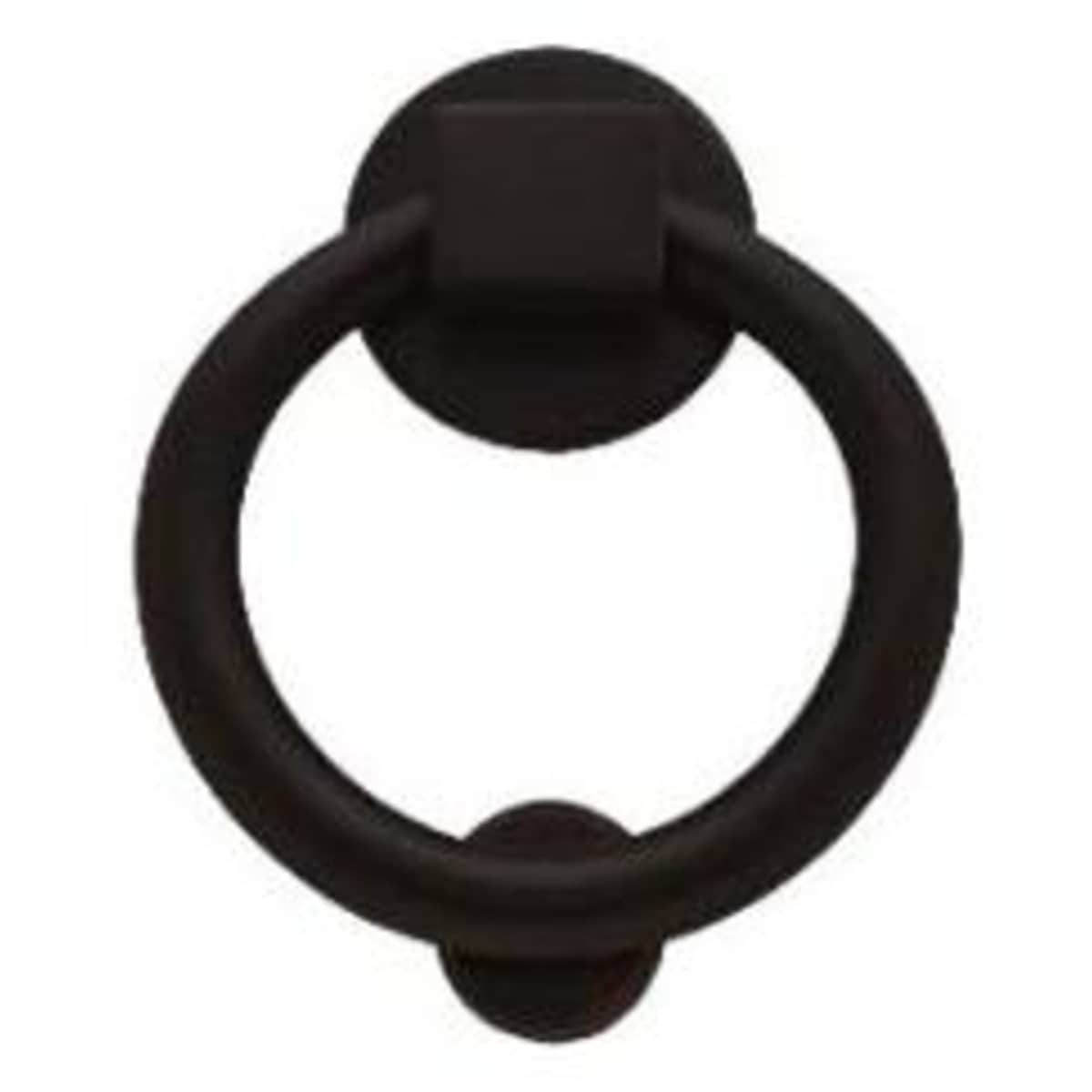 Baldwin 0195 Ring Door Knocker - Non-Lacquered Brass