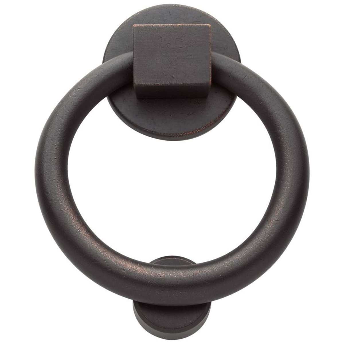 Baldwin 0195 Ring Door Knocker - Distressed Oil Rubbed Bronze