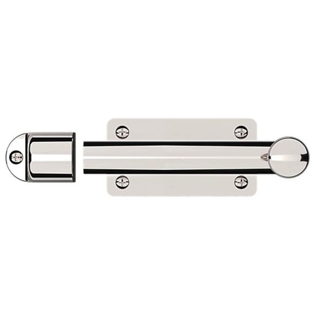 Baldwin 0345 Heavy Duty Dutch Door Bolt - Lifetime Polished Brass