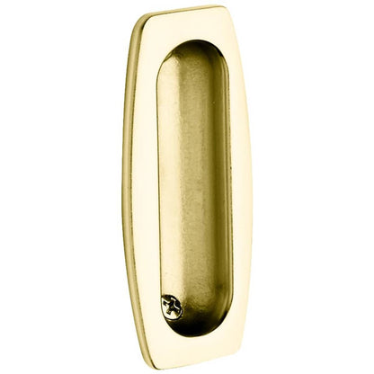 Baldwin 0458 Flush Pull – 1.5" x 3.5" - Satin Black