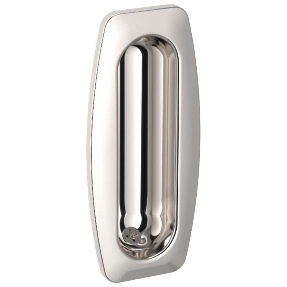 Baldwin 0458 Flush Pull – 1.5" x 3.5" - Lifetime Polished Brass
