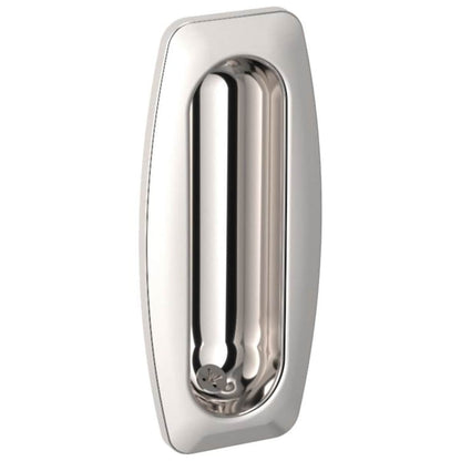 Baldwin 0458 Flush Pull – 1.5" x 3.5" - Lifetime Polished Brass