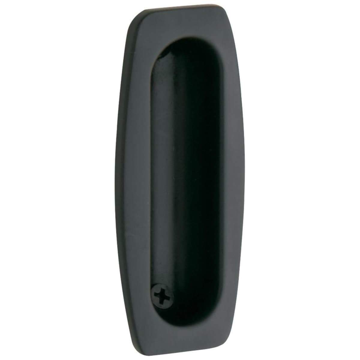Baldwin 0458 Flush Pull – 1.5" x 3.5" - Non-Lacquered Brass