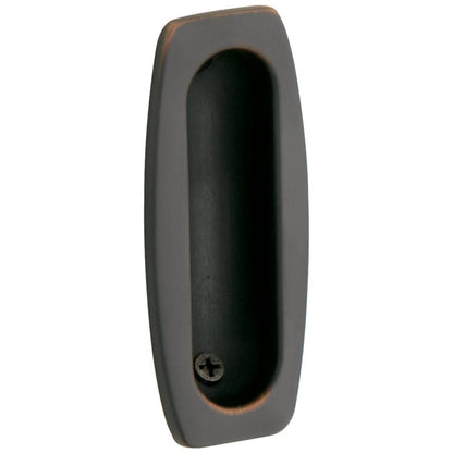 Baldwin 0458 Flush Pull – 1.5" x 3.5" - Satin Nickel