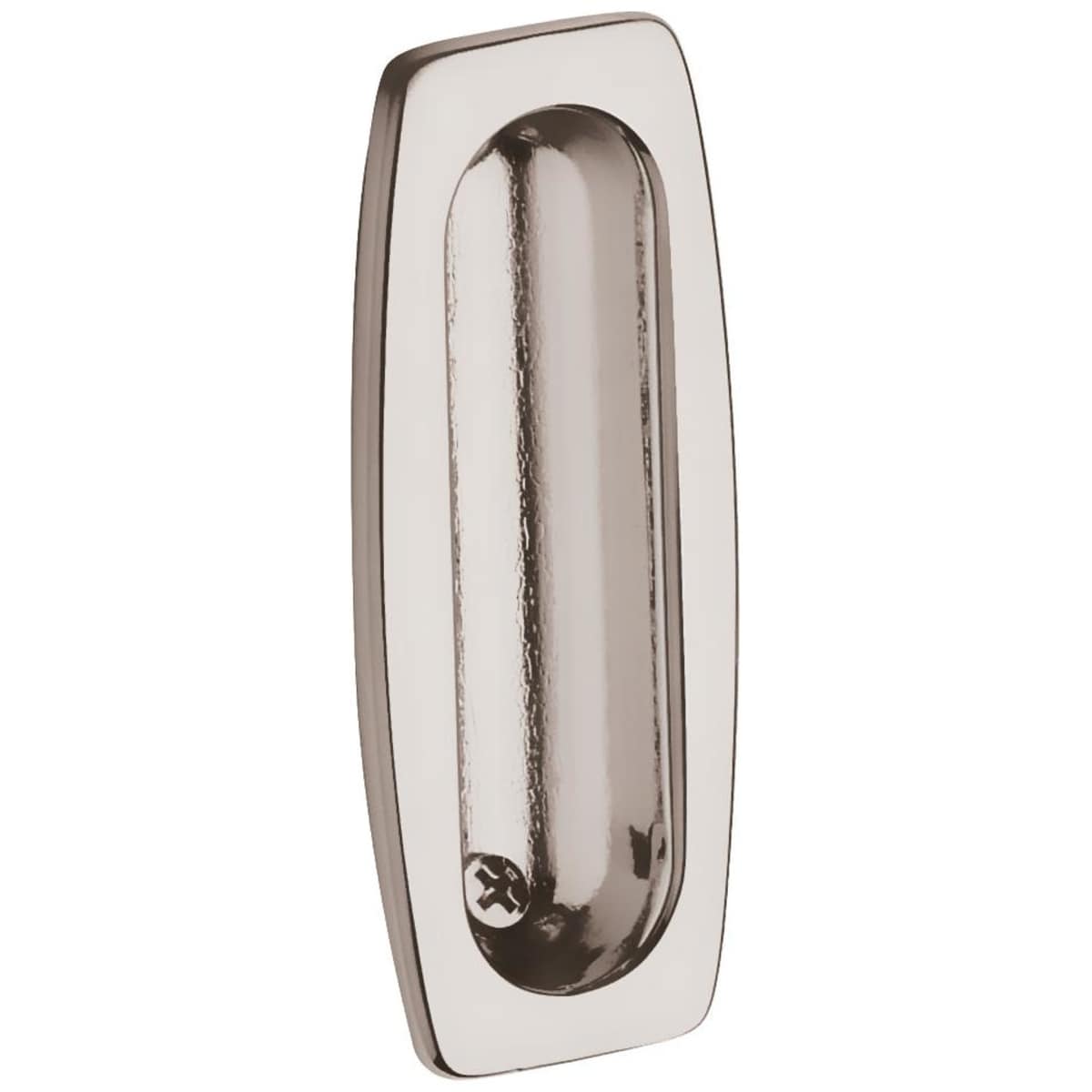 Baldwin 0458 Flush Pull – 1.5" x 3.5" - Polished Chrome