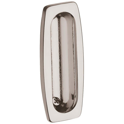 Baldwin 0458 Flush Pull – 1.5" x 3.5" - Polished Chrome