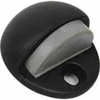 Baldwin 4000 Half Dome Door Bumper – 1 Inch - Non-Lacquered Brass