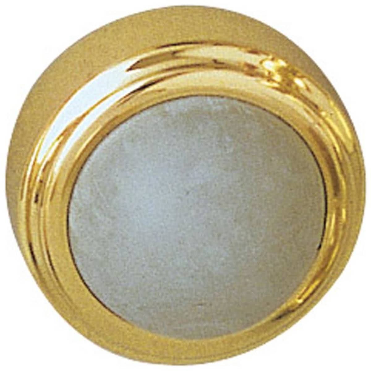 Baldwin 4252 Wall Flush Bumper – Convex Design - Oil Rubbed Bronze