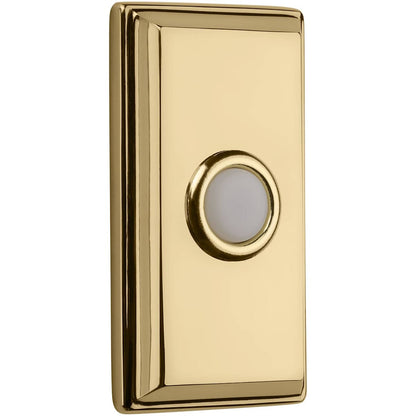 Baldwin 4860 Rectangular Bell Button - Lifetime Graphite Nickel