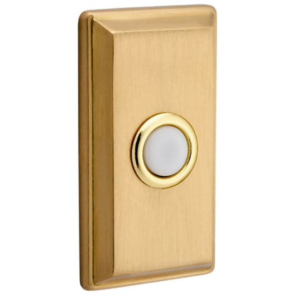 Baldwin 4860 Rectangular Bell Button - Venetian Bronze
