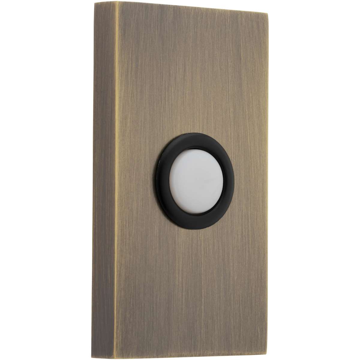 Baldwin 4863 Contemporary Bell Button - Satin Black